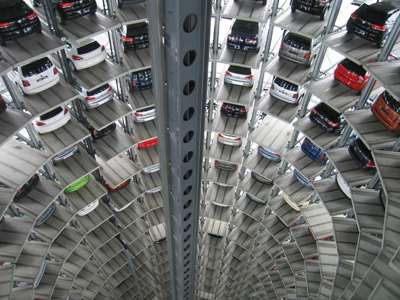 Multi storeys parking bays